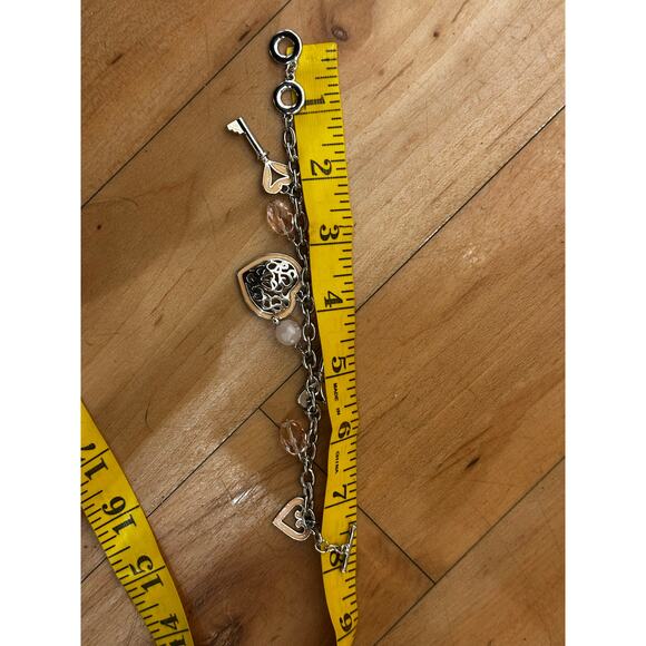 Key to Your Heart Valentine Love Charm Bracelet - Picture 7 of 7